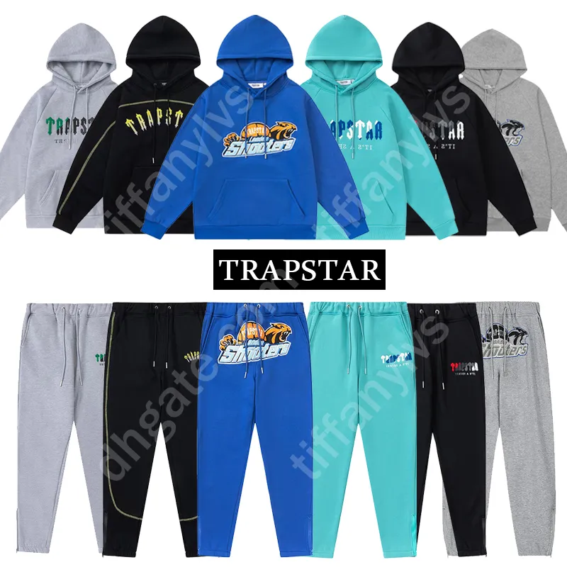 Trapstar Fleece Man Clothes Men Designer Hoodies And Pants Tracksuit