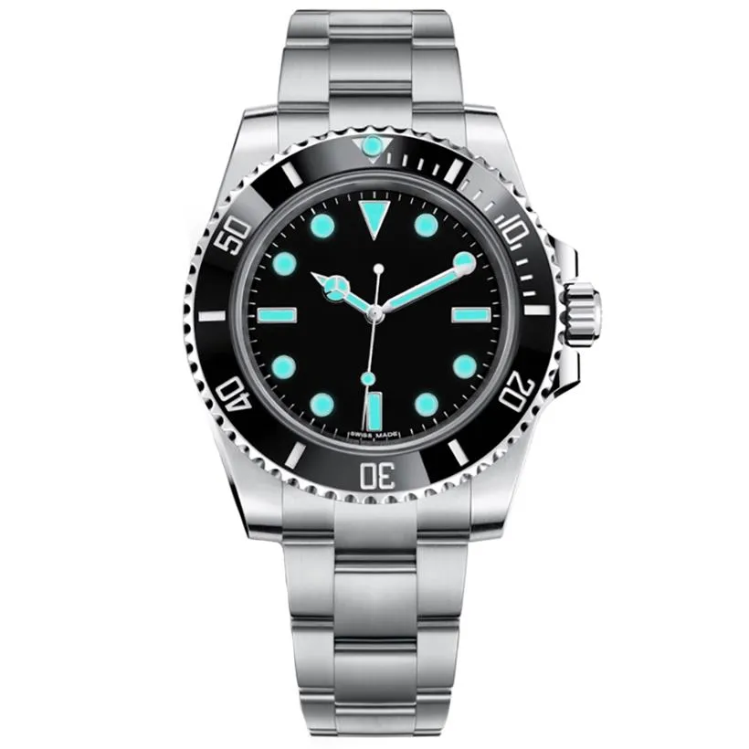 Rolaxs Autres montres NF Top 116610 126610 Montres de sport de luxe pour hommes d'affaires ETA 2836 3135 3235 Automatique en acier inoxydable 904L Noir Lumineux Water266f HBFU