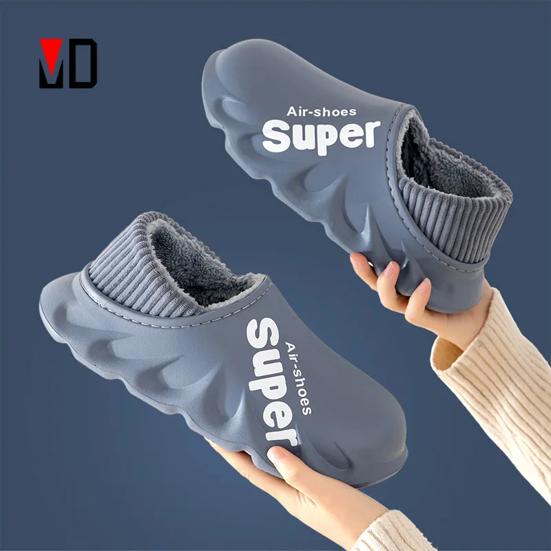 Slippers Winter Slippers Warme Heren Schoenen Waterdicht Dames Koppels Antislip Pluche Katoen Binnen Buiten Kinderen Thuis Herfst Kinderen 230908