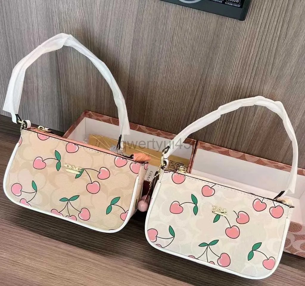 Totes Cherry Under folia pachnąca designerka torba wiśniowa ramię na ramię ukośne torba na korpus torby h240308