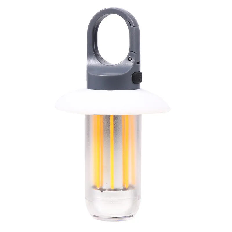 2023 Dual-light multifunctionele campinglamp 2 in 1 camping Lantaarnlamp tentlamp buiten draagbare sterk licht zaklamp