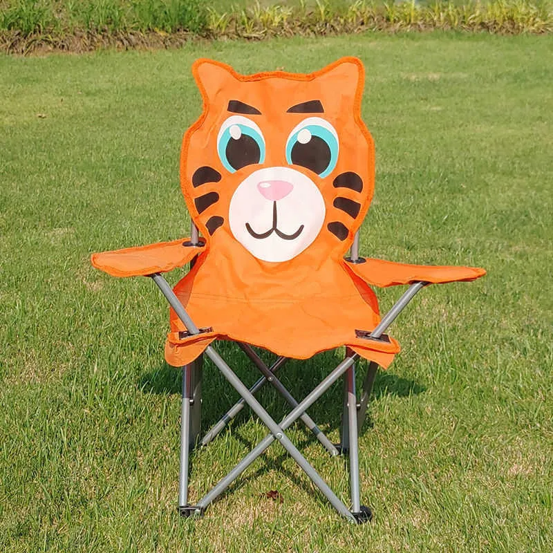 Camp Furniture Portable Camping Chair Light Bright Folding Color Cute Shape  Children 600D Oxford Fabric Fishing Beach Tourist Outdoor Drawing HKD230909  From Miick, $63.03