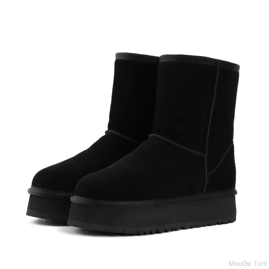 ASH Warm Winter Boots Tazz Disquette Scuffette Slippers Womens