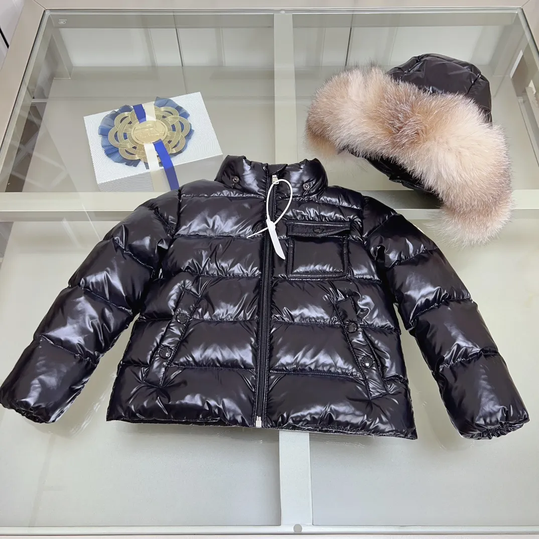 Monclr vest New High Quality Children's Wear Girls' Bow Coat