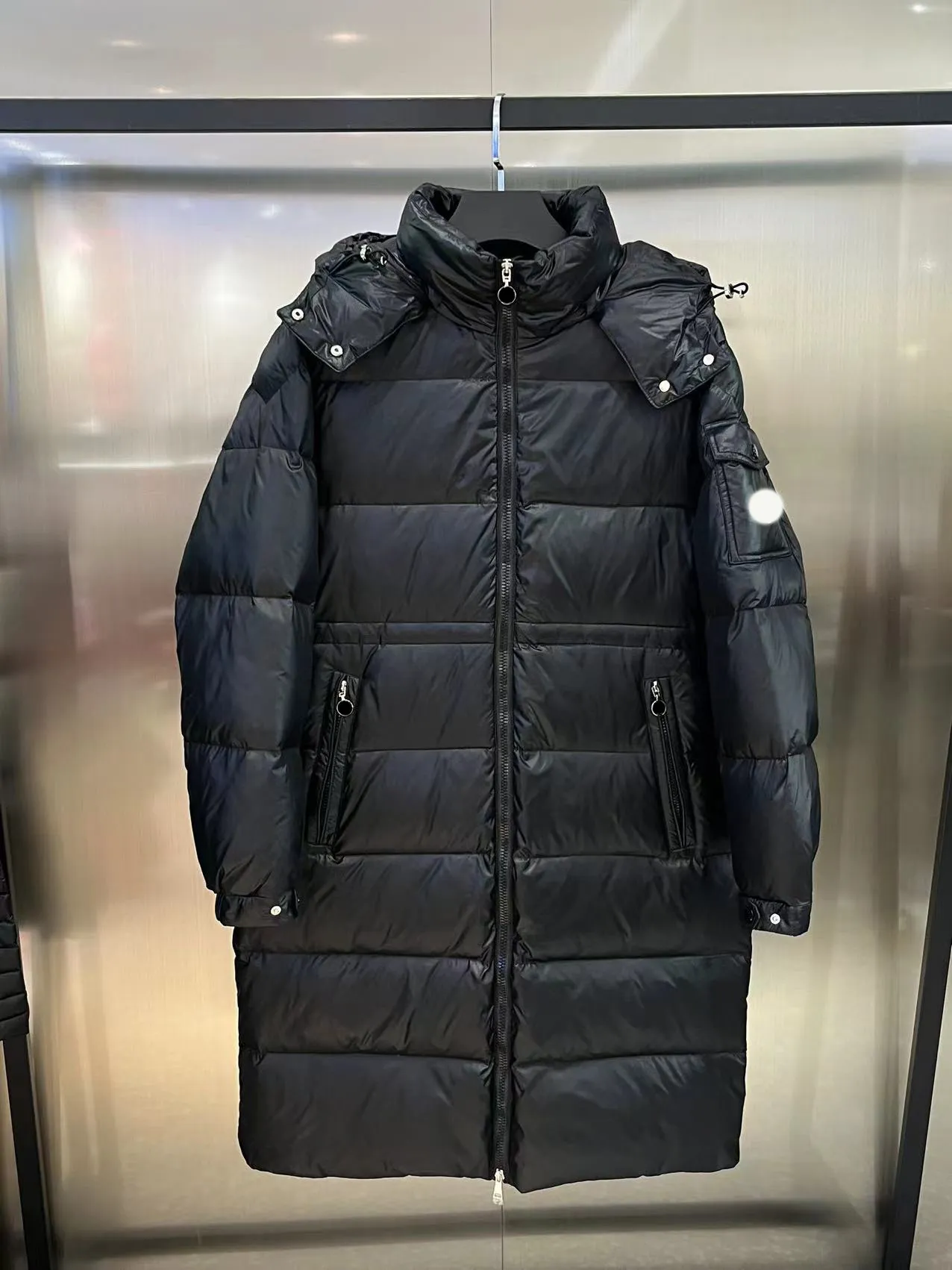 Designers Femmes Doudoune De Luxe Mi Longueur Temperament Taille Doudoune Femme Parka Marque Brode Badge Manteau Du 110 46 DHgate