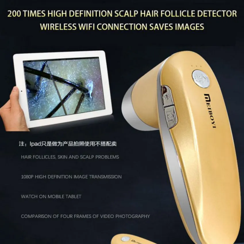 Andere Schönheitsausrüstung Super Scope Kamera 2023 High Definition Haar-Kopfhaut-Testmaschine Haarfollikel-Kopfhaut-Analysator-Scanner für Schönheitssalon