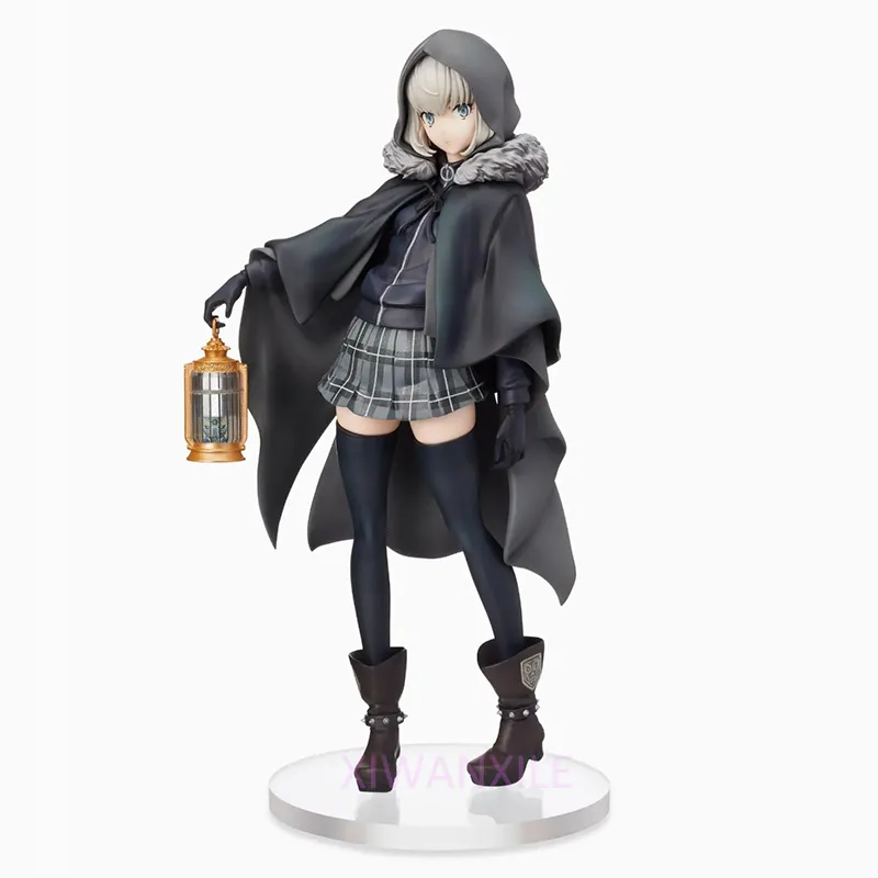 Brinquedos de dedo 20cm senhor el-melloi ii no jikenbo anime figura místico olhos coleção trem graça nota cinza figura de ação adulto modelo boneca brinquedos