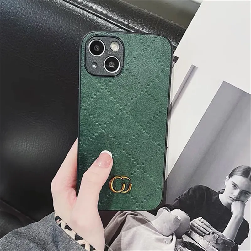 Fashion Green Diamond Cell Phone Case na iPhone 14 14pro 13PROMAX 11 XR XSMAX iPhone x 7plus 8p Okład ochronny HLSKY-3 CXG998