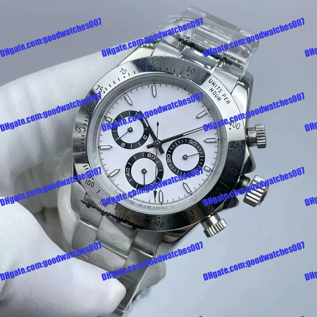 4-model Met originele doos Best Edition Horloges 40 mm Cosmograph 116520 116506 126520 ETA 2813 Beweging Elastiekjes geen chronograaf Herenhorloge Horloges