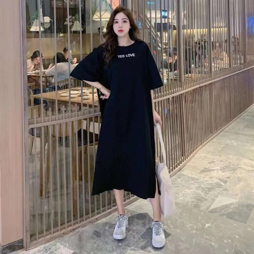 DHgate Oversized Cotton Short Sleeve Maxi T shirt Dress for Plus Size Women Baby Kids Maternity