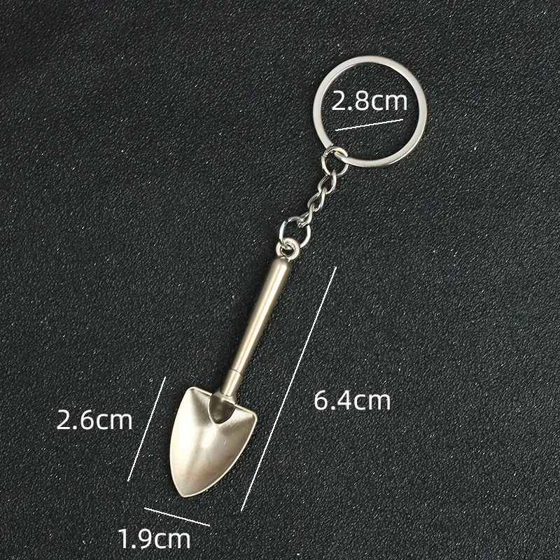Keychains For Men Car Bag KeyRing Combination Tool Portable Mini Utility Pocket Clasp Ruler Hammer Wrench Pliers Shovel Party Favor Gift