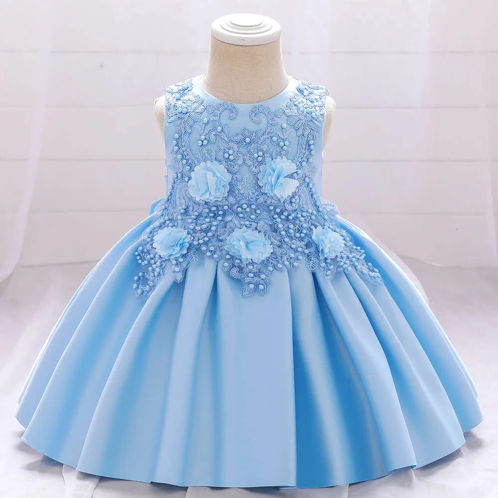 Toddler Baby Wedding Girl Dress Fluffy Party Lace Princess Dress Communion  Gown | eBay