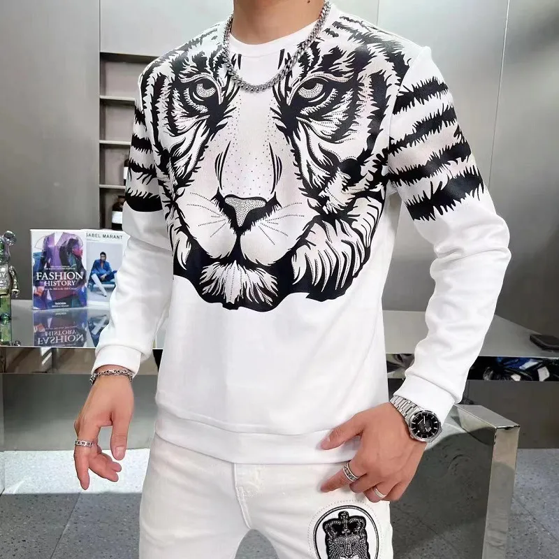 maglione con cappuccio maschere maglione maglioni designer di felpe con cappuccio felpe per pullover tiger tiger cimera stampato bouter abbigliamento sportivo esterno abbigliamento casual abbigliamento m-4xl