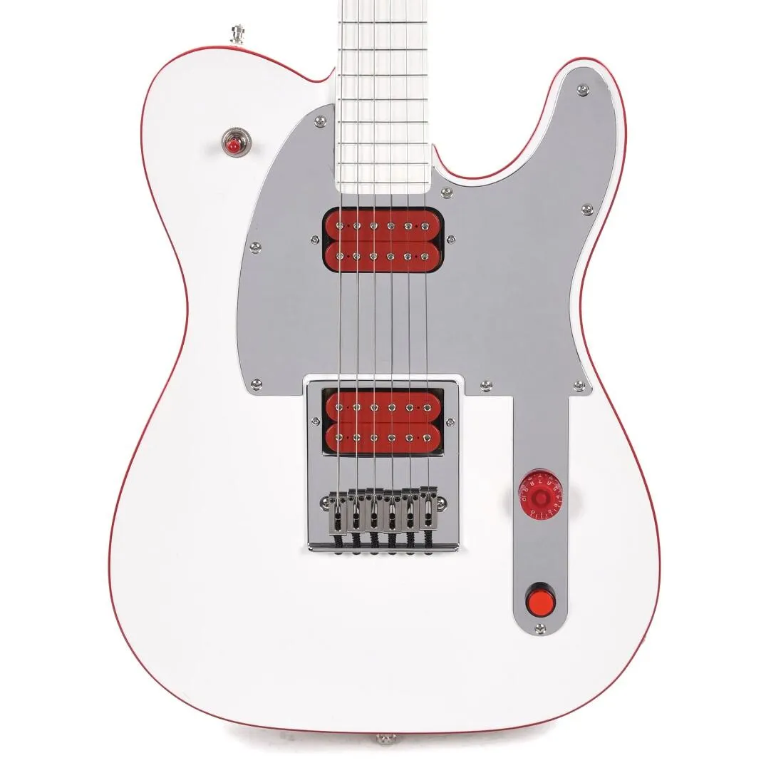 Custom Red Kill Switch Arcade John 5 Ghosts White Electric Guitar Dual