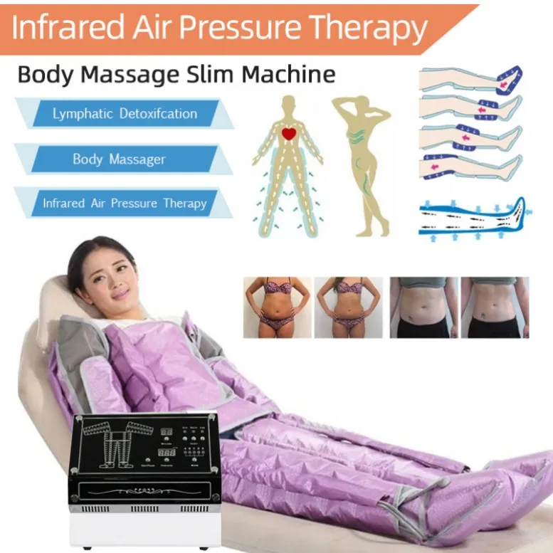Other Beauty Equipment Slimming Belt Spain Stock No Tax Newest Come 3 In 1 Far Infrared Light Air Pressure Pressotherapy Body Wrap Skin Heat