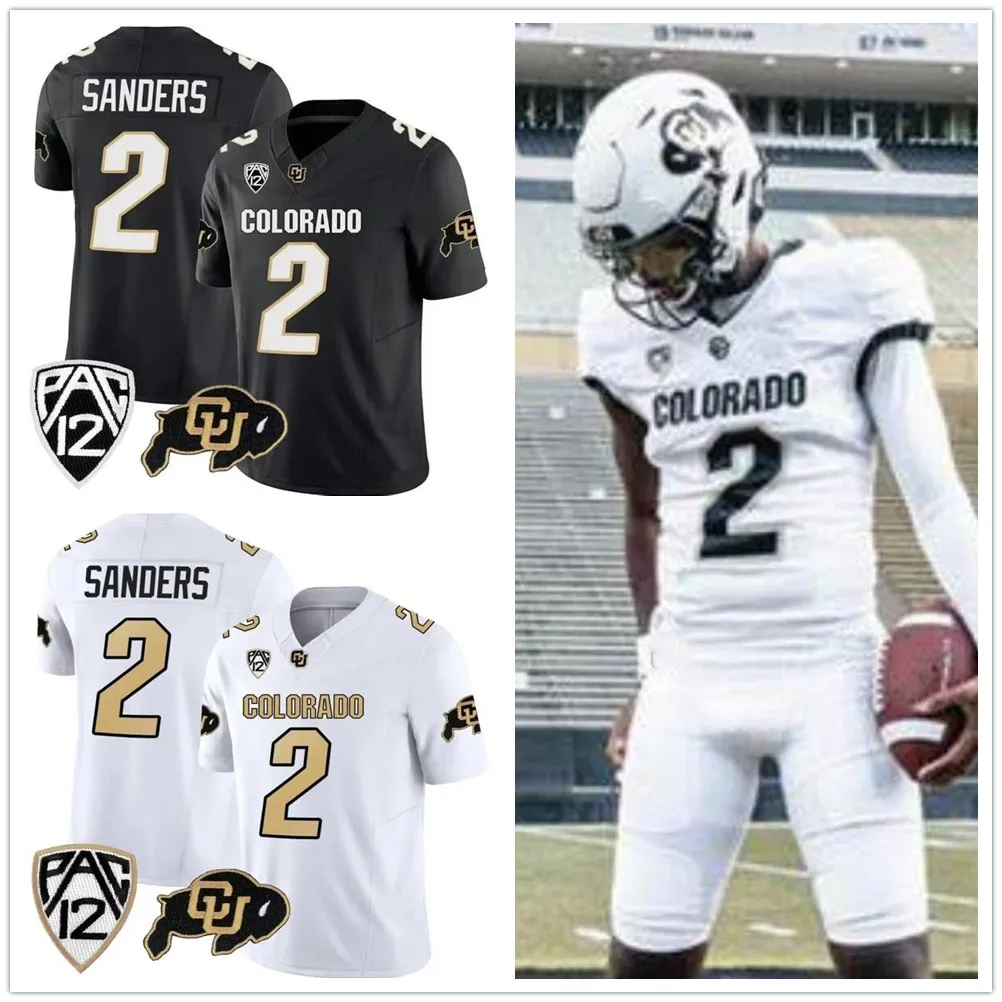 2023 NCAA Colorado Buffaloes Football Jerseys 2 From