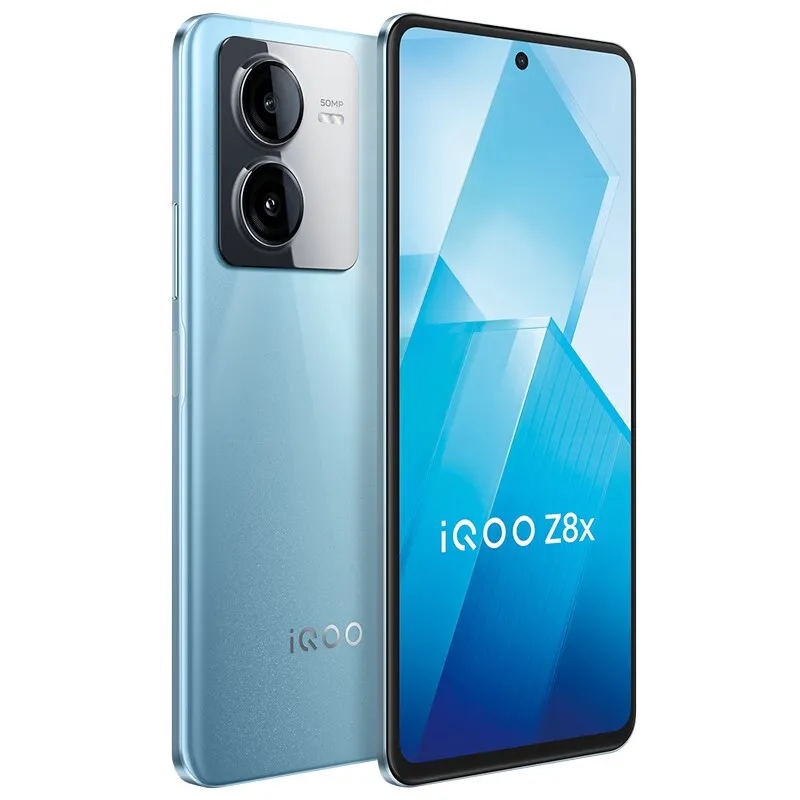 Original Vivo IQOO Z8X 5G Mobiltelefon Smart 12 GB RAM 256 GB ROM Snapdragon 6 Gen1 Android 6,64" 120 Hz LCD Vollbild 50,0 MP OTG 6000 mAh Fingerabdruck-ID Face Wake Mobiltelefon