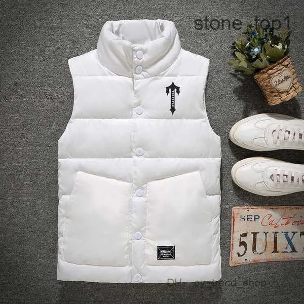 Giacche da uomo London Trapstar Jacket Gilet Freestyle Vera piuma Piumino invernale Moda Gilet smanicato Tessuto impermeabile avanzato I35J