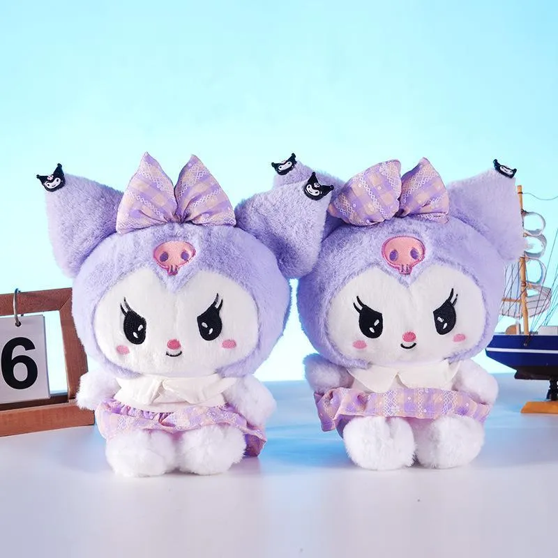 Wholesale cute purple K1M plush toy children's game playmate holiday gift doll machine prizes