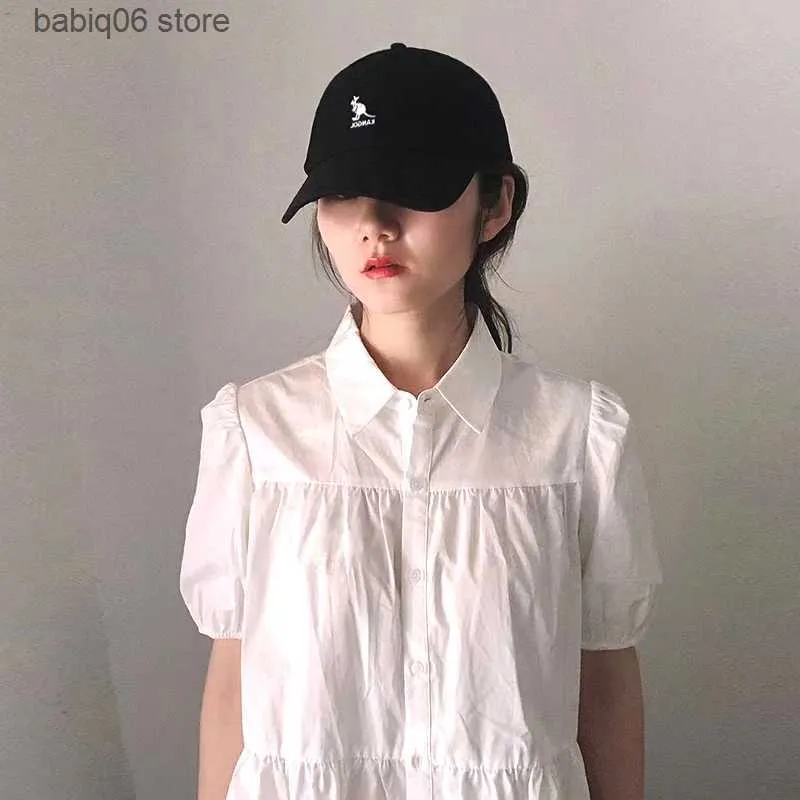 Ball Caps KANGOL Solid Color Cotton Baseball Caps Casual Outdoor Sun Visor Hip Hop Hats for Men Women Unisex T230910