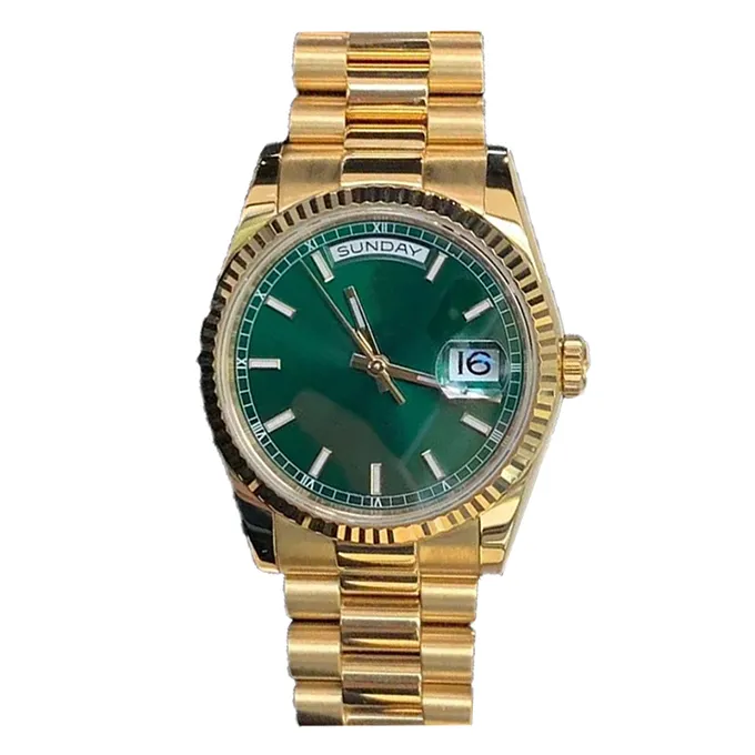 Inne zegarki Mens Designer zegarków Automatyczne wodoodporne zegarki Sapphire 36 41 mm mechaniczny Luminous Montre Ruch Endurance Szampan Gold Randwatch MO