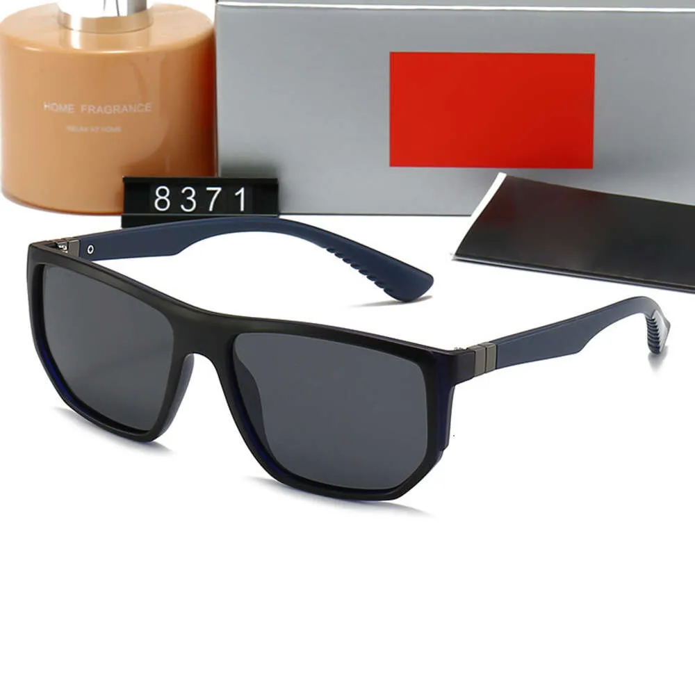 Sonnenbrillen-Designer, Top-Qualität, Original, Luxusmarke, klassisch, neu, polarisiert, quadratischer Rahmen, Modetrend, Freizeit, Unisex, Box und Buchstaben