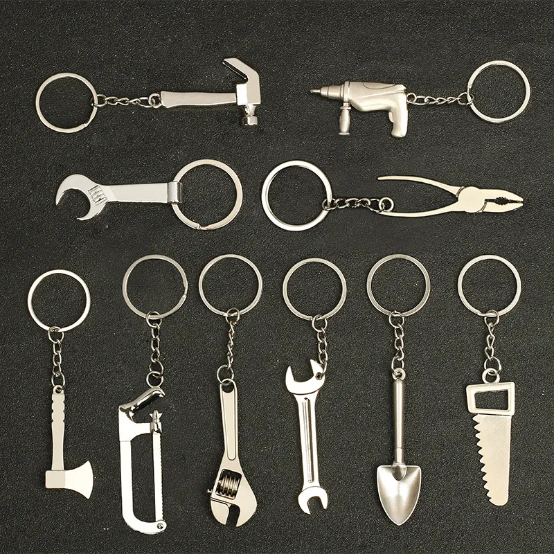 الجدة مصغرة مجرفة مفاتيح Man Woman Mini Key Ring النمط الإبداعي المجرفة Ker Ring Tool Tool Tool key -key -key keychain keychain keychain keadant