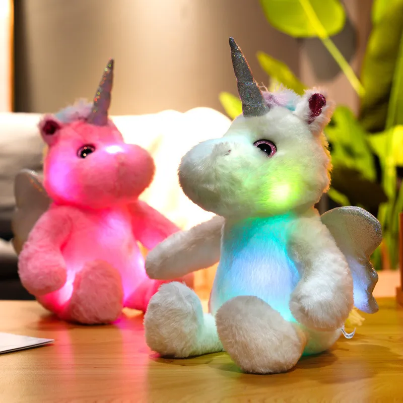 Bambole Di Peluche Di Unicorni Di Cartone Animato Di Vendita Calda,  Simpatico Fantastico Unicorno Di Peluche, Bambola Bambini, Regalo Di Natale  UPS Gratuito Da 7,14 €