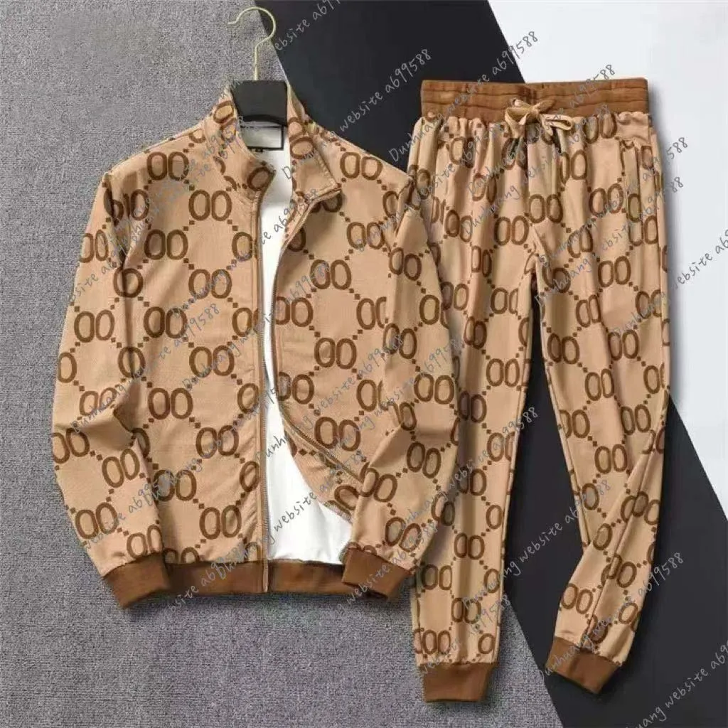 Nuovi uomini Tuta Tute sportive Tuta da uomo Felpe con cappuccio Giacche Tute Tute da jogging Giacca Pantaloni Set Giacca da uomo Tuta sportiva set M-XXXL