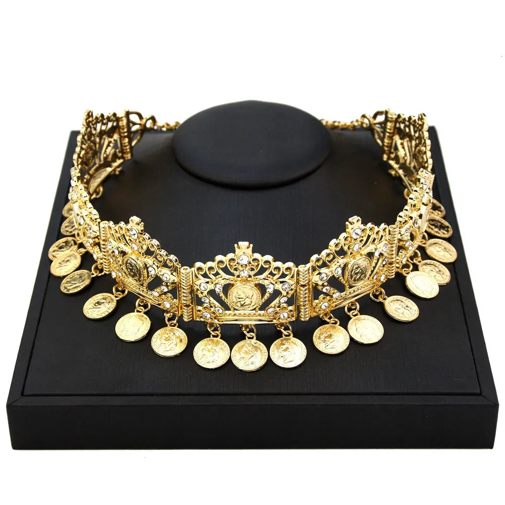 Coin Forehead Chain Wedding Hair Jewelry Sunspicems Forehead Chain Algeria Hair Chain ...
