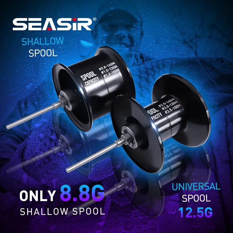Fly Fishing Reels2 SEASIR Cast X Double Spool Baitcasting Mico Reel 7.31  High Speed Gear Ratio Fresh Saltwater Magnetic Brake Coil 230909 From  Ren05, $18.99