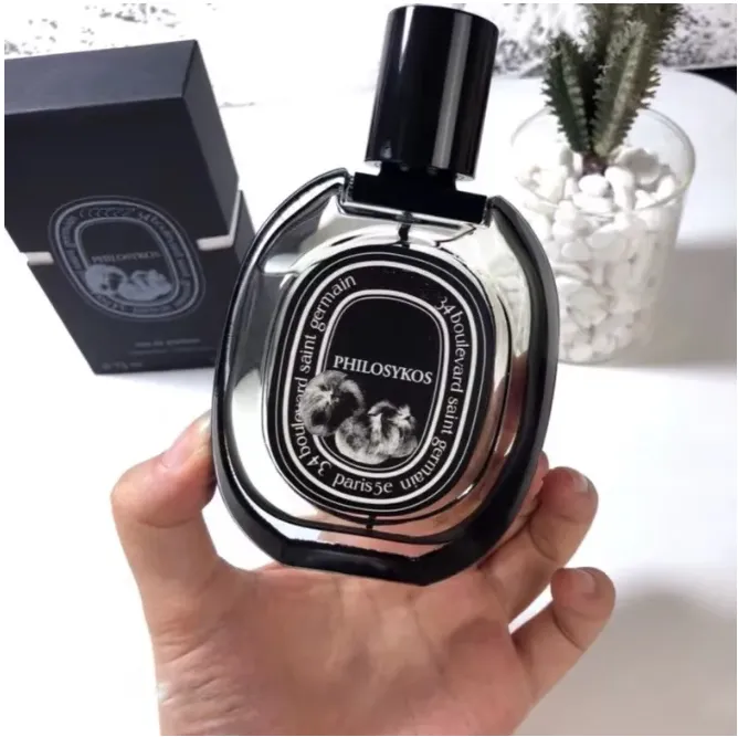 Profumo neutro 75ML Fragranza donna uomo Philosykos DO SON Tam Dao Rosa floreale legnosa muschio Etichetta nera Eau De Parfum Odore spray a lunga durata