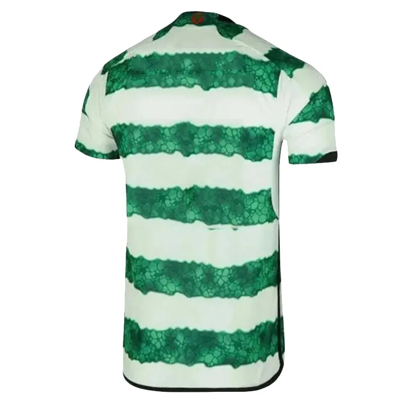 S-3XL Maglia da calcio Celtic Edizione 120° anniversario 2023 Maglia da pallone per tifosi 2024 GRIFFITHS KYOGO JOTA uniformi per bambini Maglia da calcio per kit completo per adulti