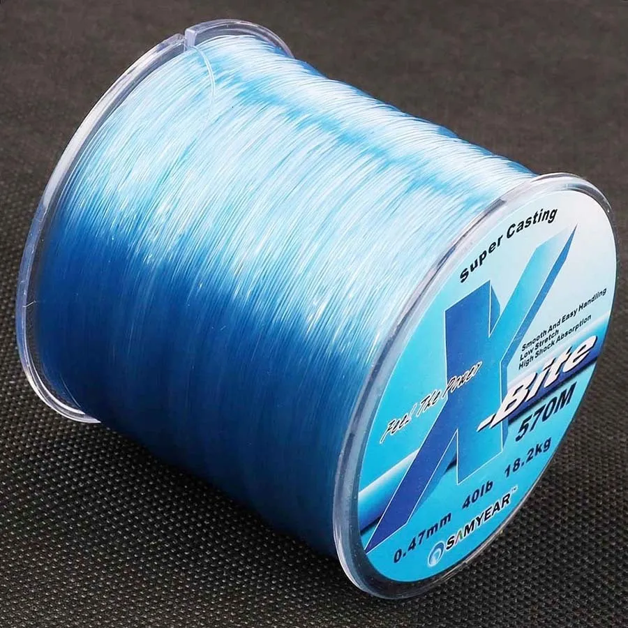 Premium Nylon Monofilament Fishing Material From Japan Blue