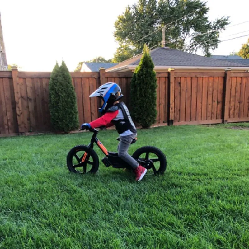 Armatura per auto con bilanciamento della bici da moto per bambini, set da equitazione ginocchiera, gomito, petto, schiena, equipaggiamento protettivo da corsa