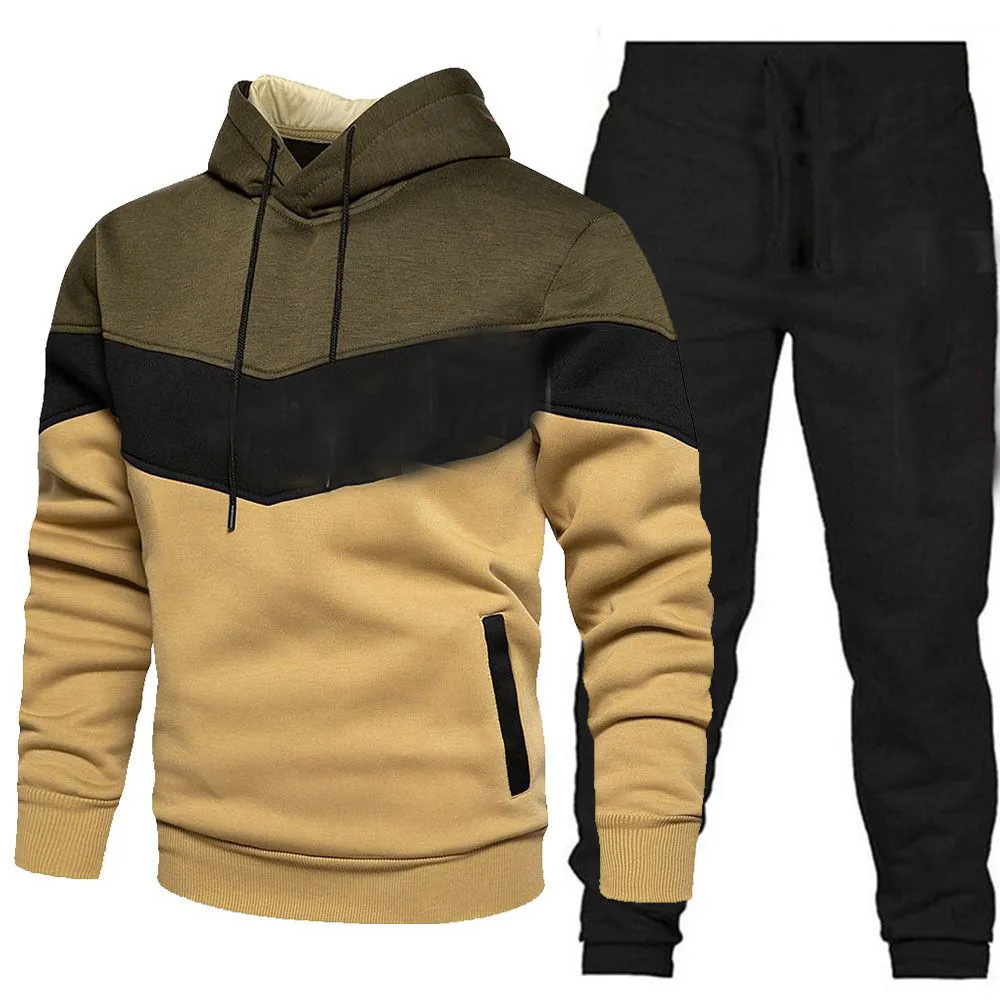 Ensemble De Sport Pour Hommes Nouvelle Collection Printemps Et Automne 2023 Pull Bloc De Couleurs Sweat A Capuche Et Pantalon Deux Pieces Taille M3xl1234 De 37 33 DHgate
