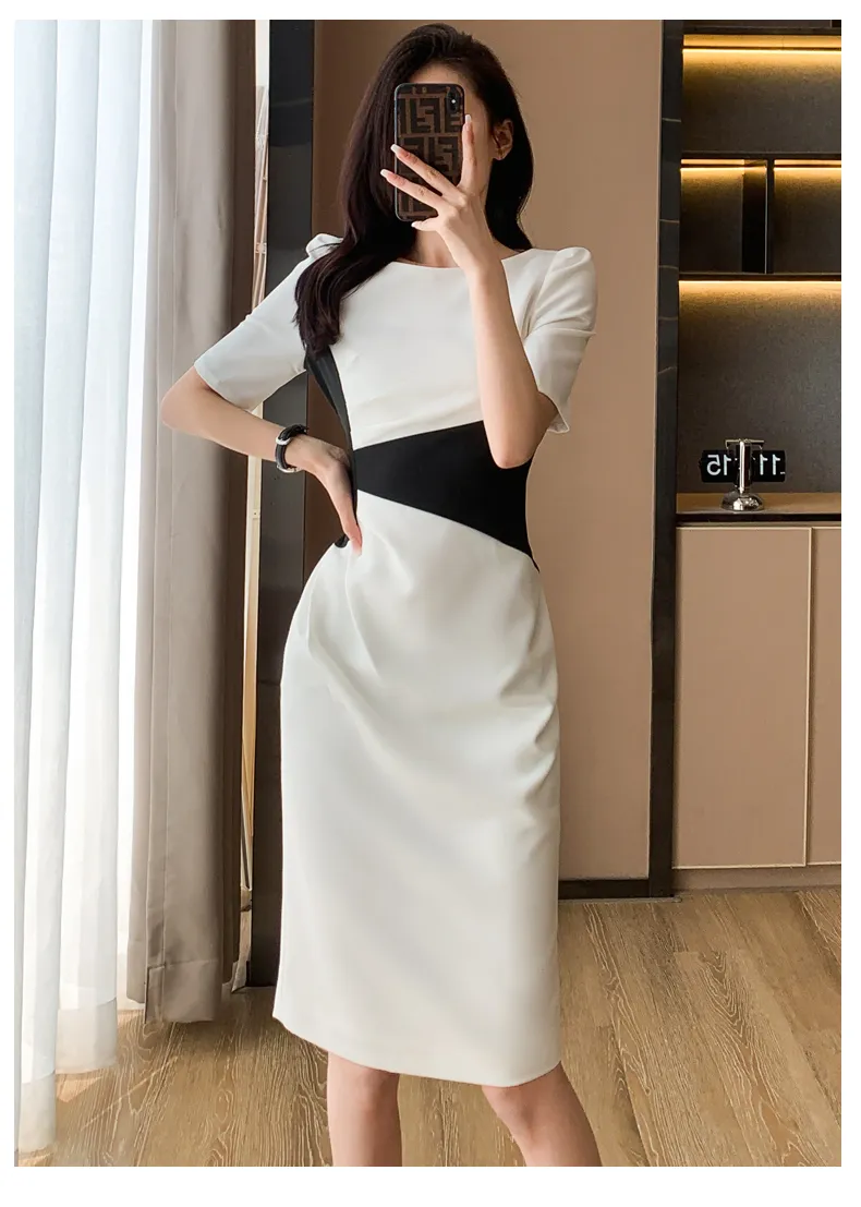 Chic Color Blocking Bodycon Office Casual Dress Women Sheath Pencil Dresses 2024 From Join3, $44.96 In Bulk | DHgate.Com Chic Color Blocking Bodycon Office Casual Dress Women Sheath Pencil Dresses 2024 From Join3, $44.96 In Bulk | DHgate.Com