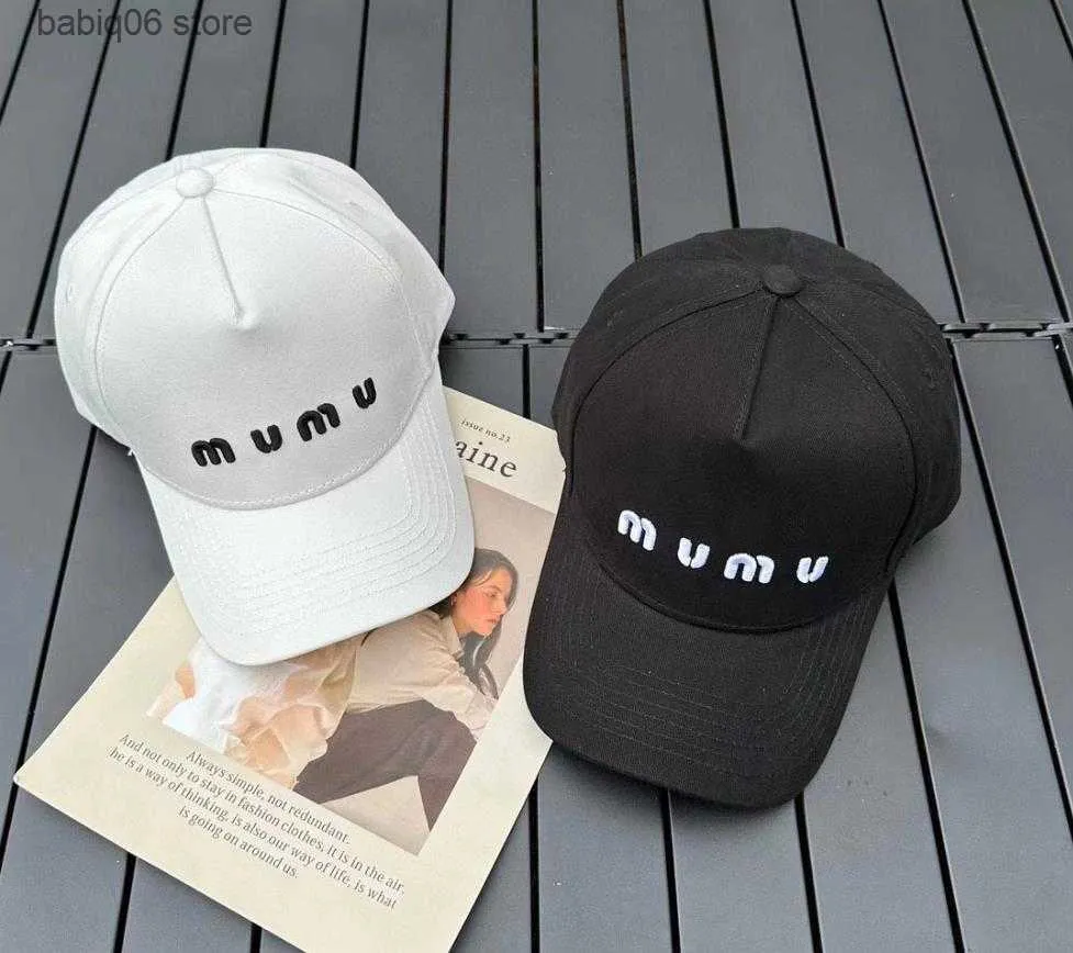 Designer French Baseball Cap With Letter Embroidery For Men And
