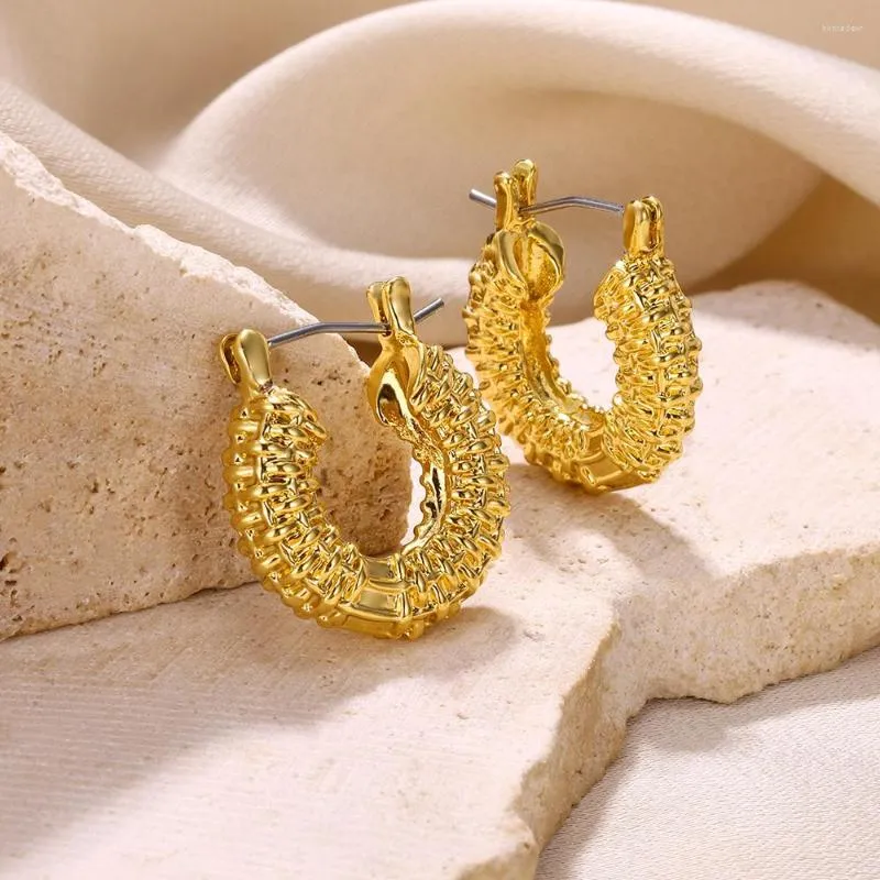 Gold earrings 2024 fashion jewelry