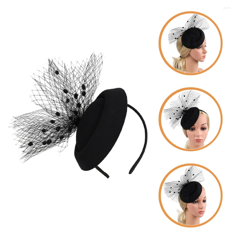 Bandanas Tea Party Hat Retro Fascinator Hatts Women Fasinators The Hair Top Fashionable Dressy Wool Fascinators Bride