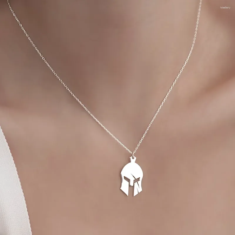 Hänge halsband minoritet kvinnors rostfritt stål halsband rosguld sliver unik pansar design lyx smycken födelsedag närvarande