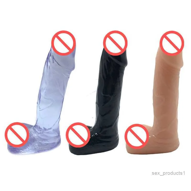 mini dildo artificiale di piccole dimensioni giocattoli realistici del sesso del pene per adulti vibratori anali plug butt plug per donne