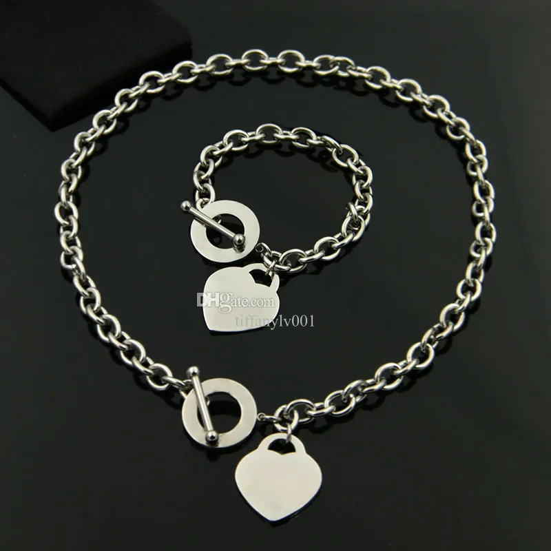 collana da donna braccialetto set di gioielli firmati per le donne compleanno regalo di natale ciondolo dichiarazione di nozze pulsante OT guba bracciali collane braccialetto gioielli