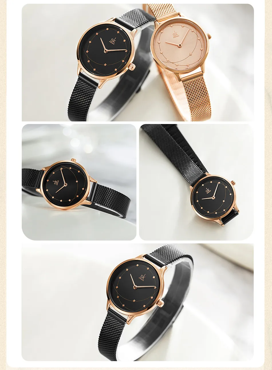 Zegarze Women Watch Watch Wysoko wysokiej jakości Rose Gold Bight Mediolan z wodoodpornym kwarcowym edycja limitowana 31 mm zegarek