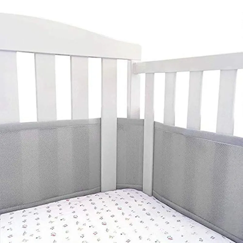 Bed Rails Mesh Breathable Cot Bumpers Baby Protector Universal Fence ...