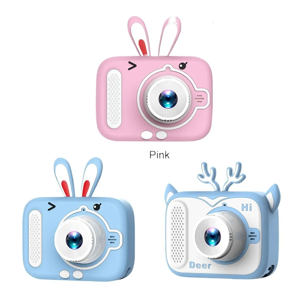 Toy Cameras Funny Mini Digital Camera Kids Toys 1080p HD Video Recorder Interactive for Children Gift Outdoor Pography 230911