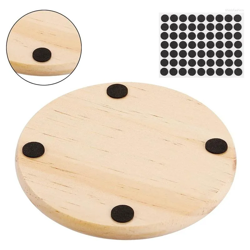 Unfinished Round Wood Table Coasters For DIY Crafts, Stained Painting,  Engraving, And Home Decoration From Thisisfashion, $24.83