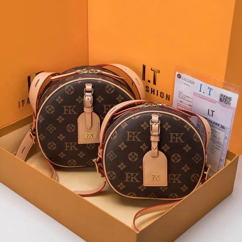 Kvinnors designer runda axelväska mode stora plånböcker mini crossbody väska handväskor för kvinnor lyxdesigners dam 10a högkvalitativa plånböcker handväska koppling plånbok väska