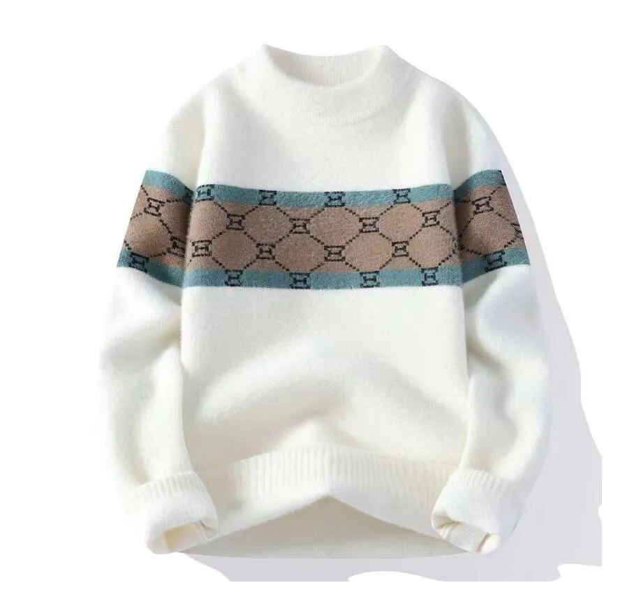 mens sweater designer pullover clothing round neck long sleeve casual street sweater coat