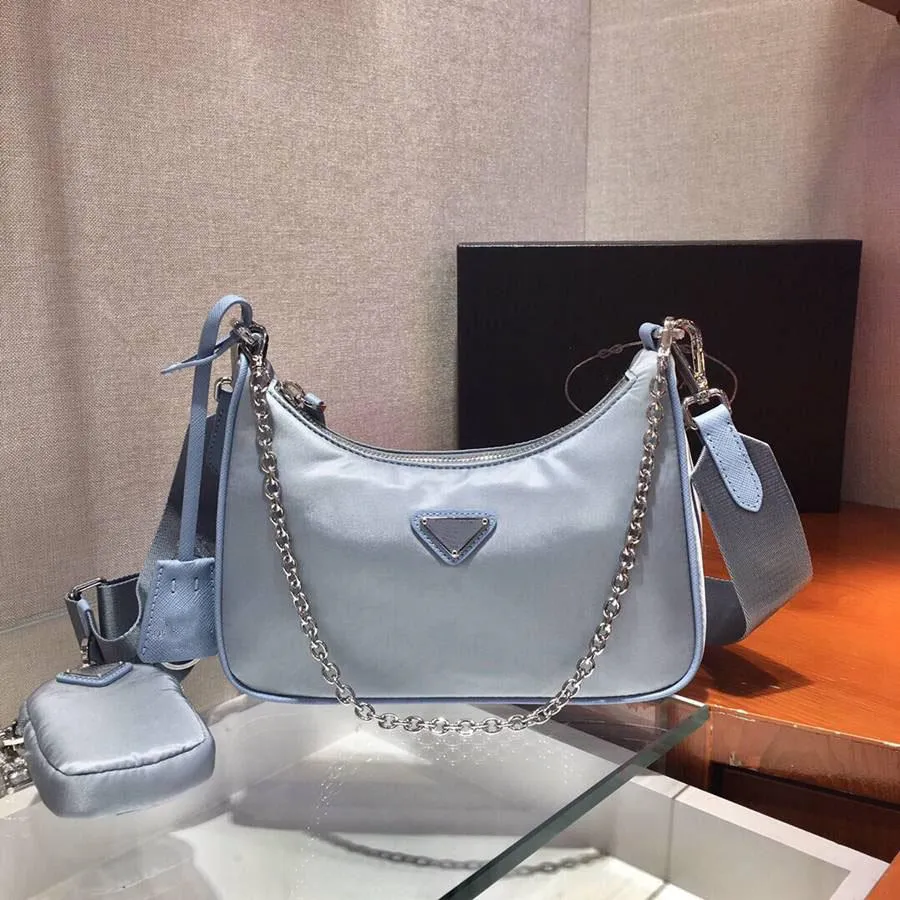 Nylon Designer Shoulder Bag High Quality Women Men Purse Wallet Prad ...